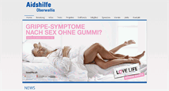 Desktop Screenshot of aids-vs.ch
